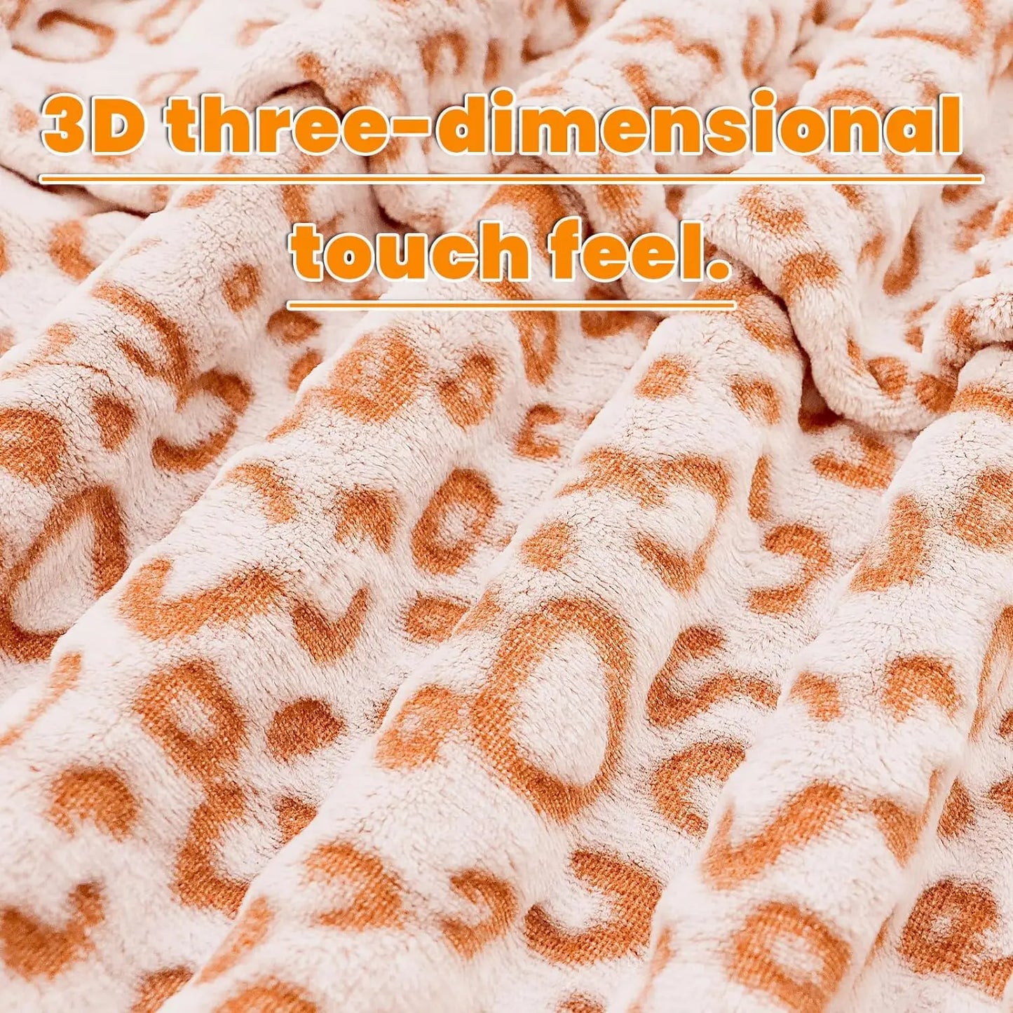 1pc 3D leopard zebra sofa bed throw blanket for spring summer