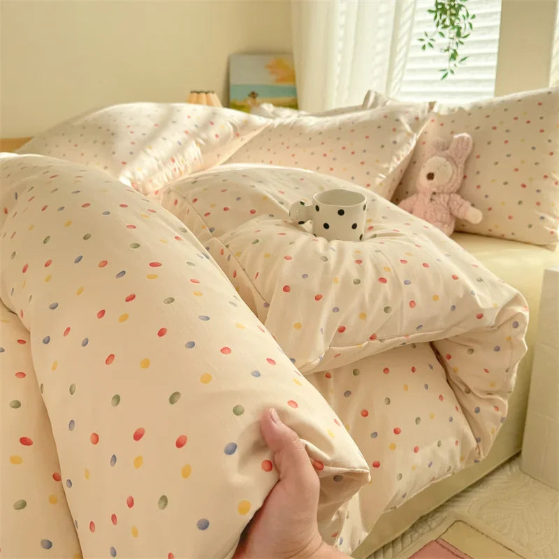 New Single Duvet Cover Super Soft Wash Soft Waxy Cloud Cotton Single Quilt Cover Printed Bedding 150x200 180x220 200x230 220x240