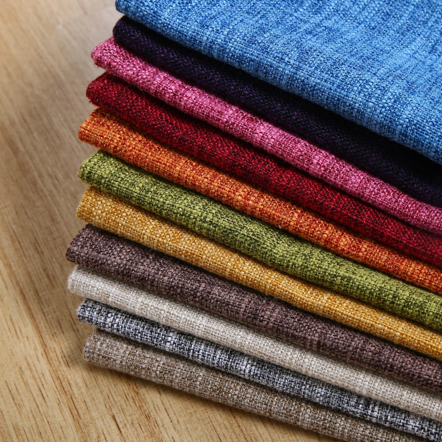 30x50cm 45x45cm Linen Pillow Case Solid Color Pillowcase Sofa Office Chair Lumbar Cushion Cover Anti-Dirty Pillow Cover