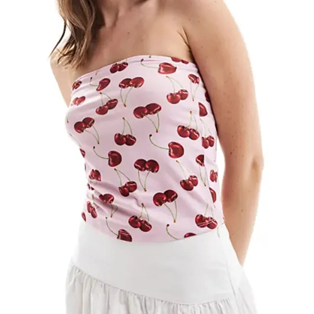 Printed Tube Top