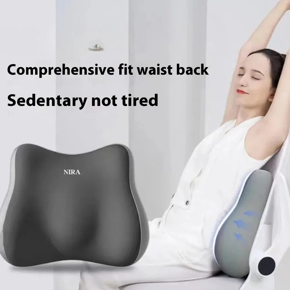 Memory Sponge Waist Pad Office Chairs Lumbar Cushions Sedentary Cushion Car Lumbar Pad Decorative Sofa Cushions Christmas Gift