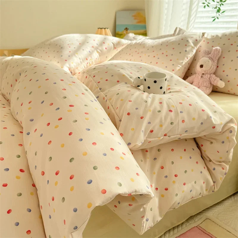 New Single Duvet Cover Super Soft Wash Soft Waxy Cloud Cotton Single Quilt Cover Printed Bedding 150x200 180x220 200x230 220x240