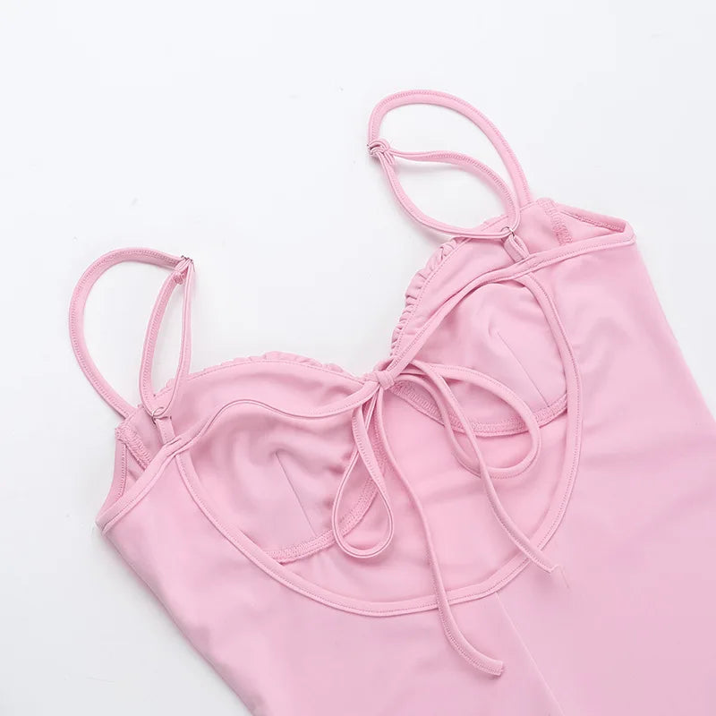 Solid Cami Mini Dress