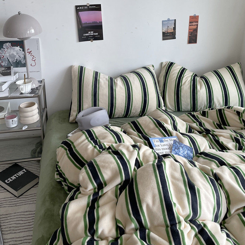 Floral Bedding Set with Duvet Cover Flat Sheet with Pillowcases  Kids Queen Full Size Boys Girls Bed Linen