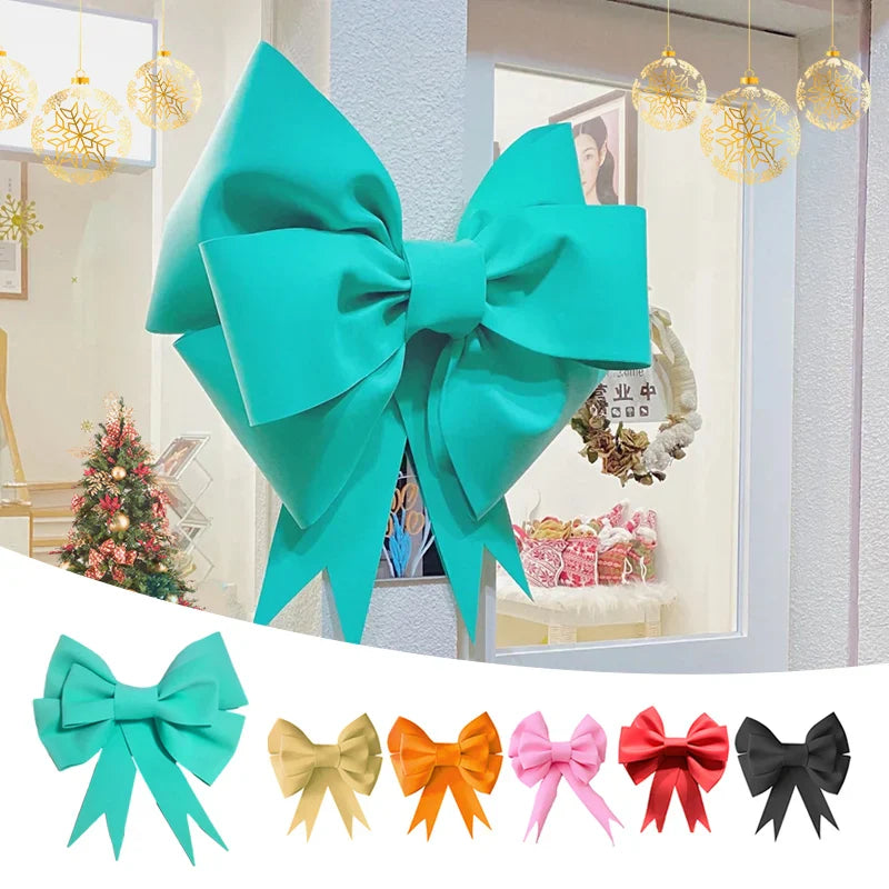 Christmas Decoration Big Bow EVA Shop Display Wedding Arch Birthday Party Festivity Occasion Car Decor Giant Bow DIY Material