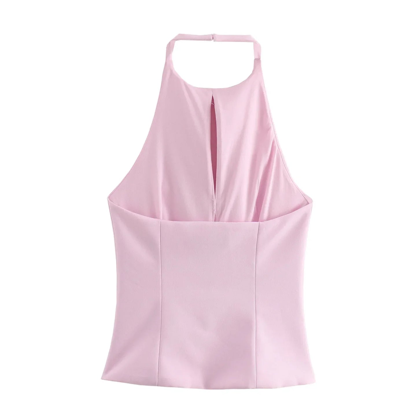 Bow Slit Vest Tank Top