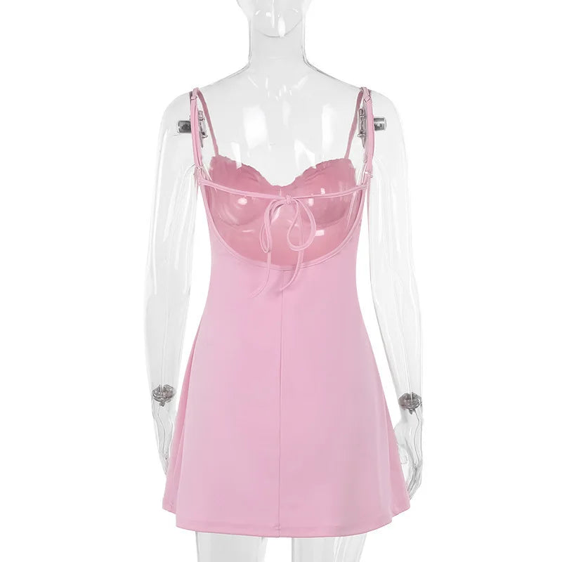 Solid Cami Mini Dress