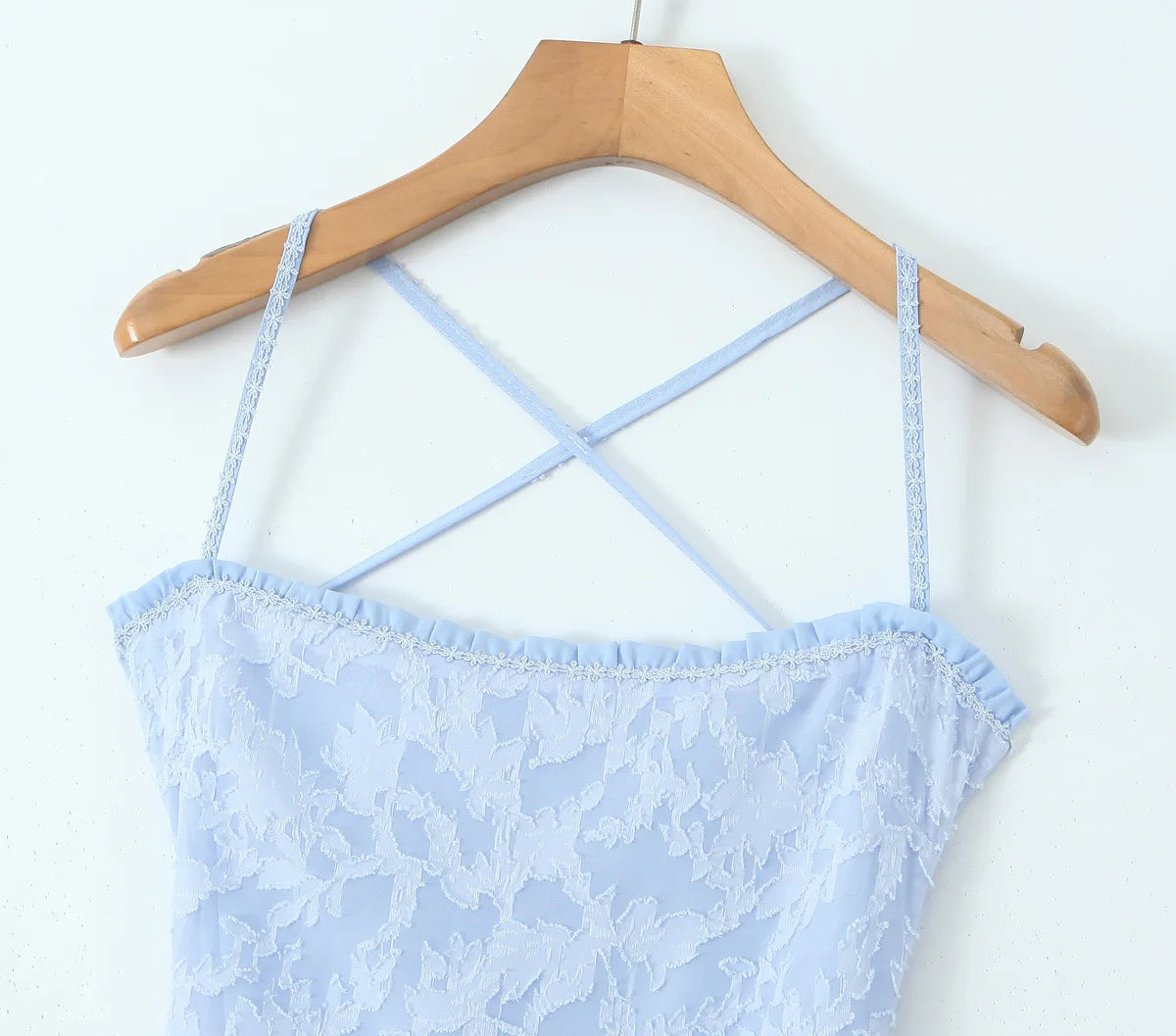 Cami Open Back Lace Up Floral Maxi Dress