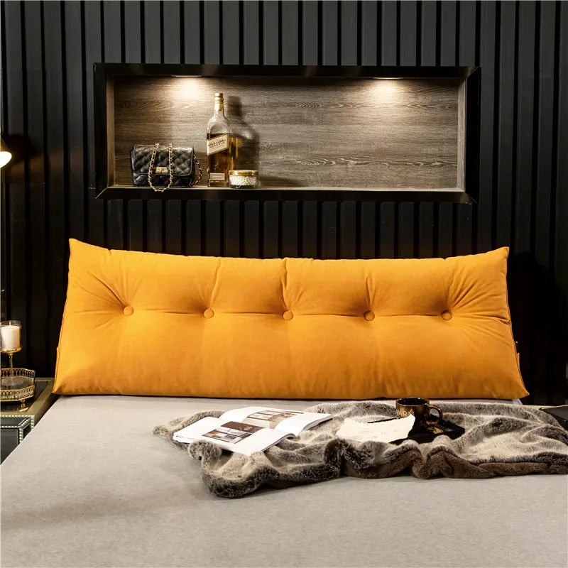 Removable Headboard Pillow Triangle Cushion Backrest  Daybed Comfort Rest Waist Cushion Wedge Sleeping Pillow Bedroom Pillows