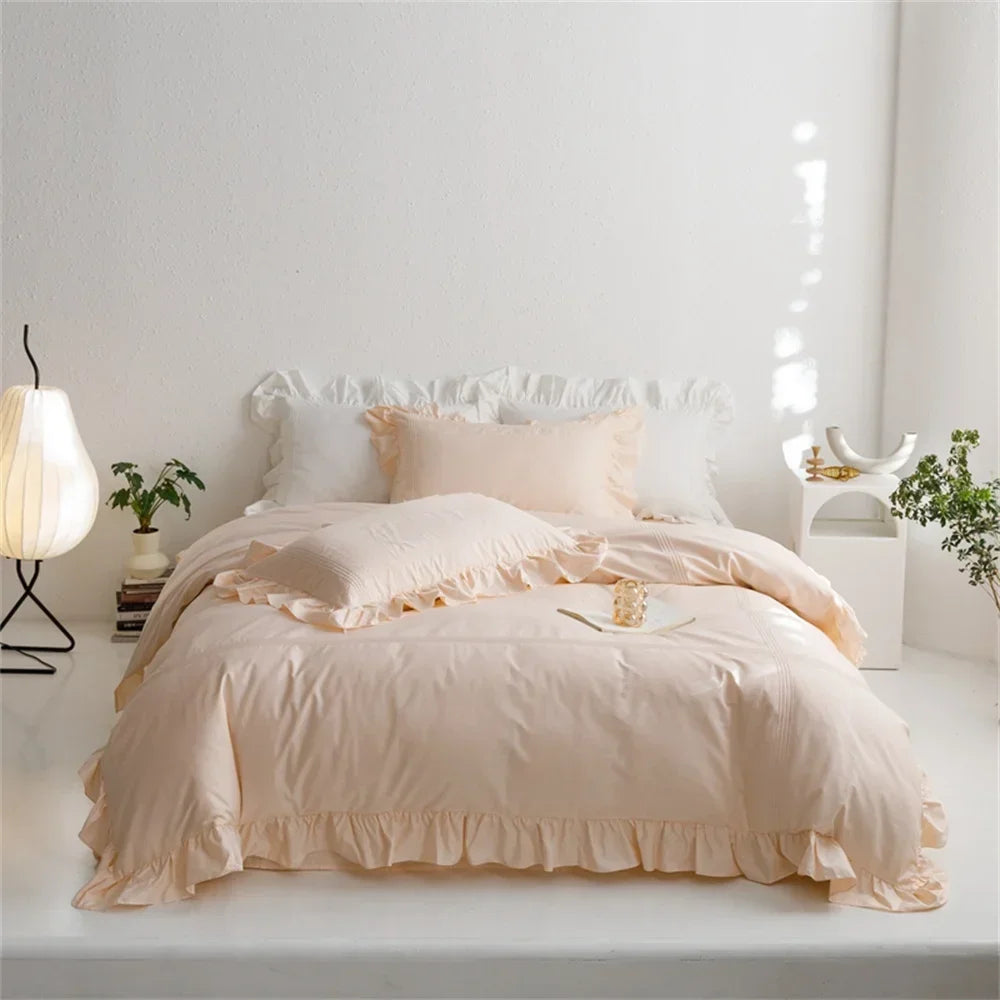 600TC Bedding Set Egyptian Cotton Duvet Cover Set Queen King Size Bedlinens Sheet Underwear