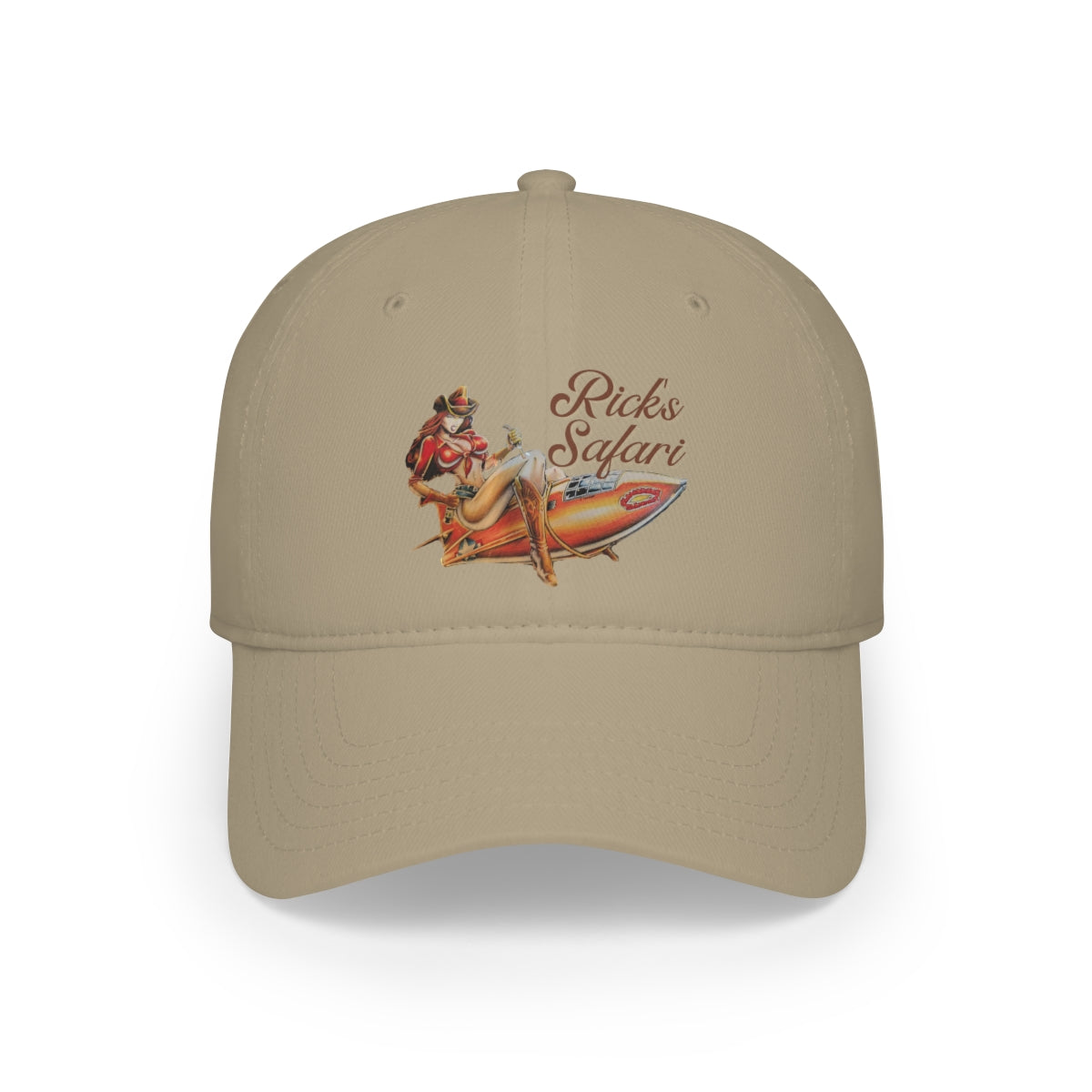 Custom Rick's Antique Safari Low Profile Baseball Cap