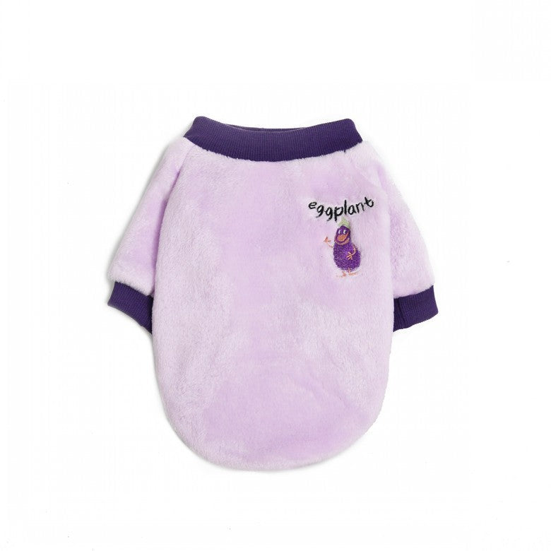 New Pet Dog Clothes Fruit Fleece