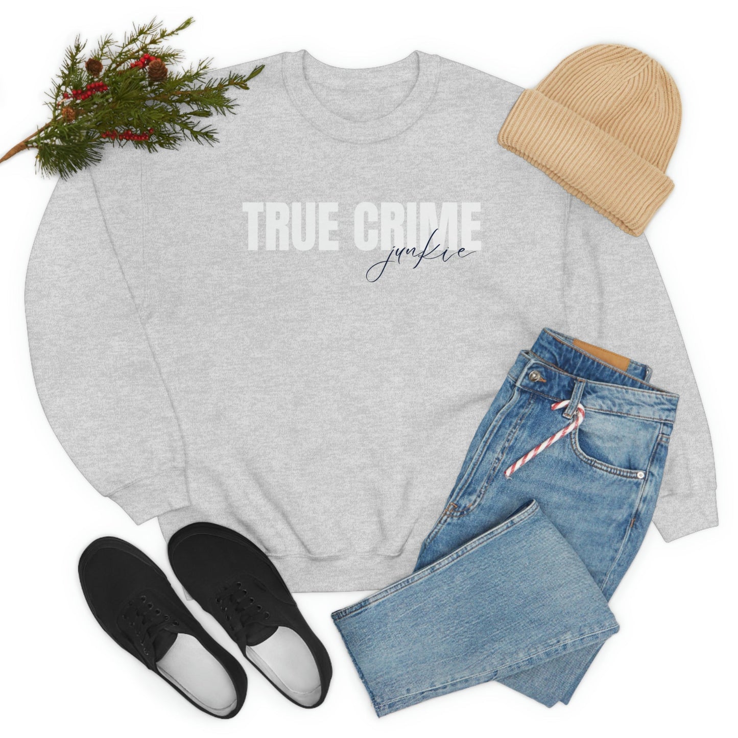 True Crime Sweatshirt, Criminal True Crime Junkie Shirt