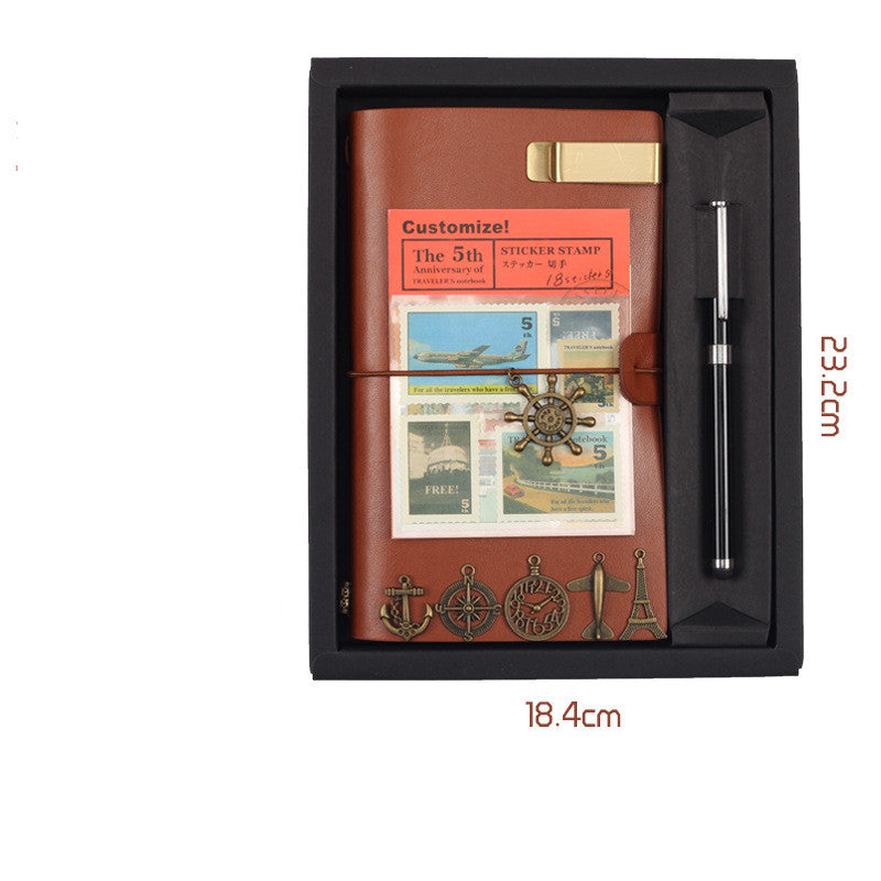 Loose Leaf Business Book Suit Gift Box Literary Notebook Creativity