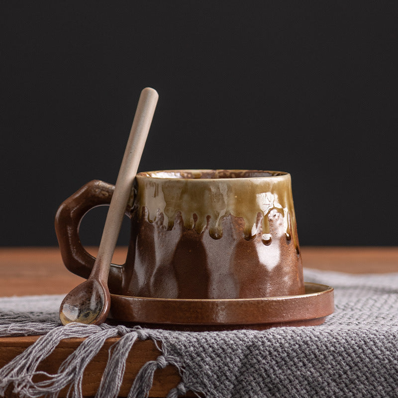 Stoneware Kiln Baked Coffee Mug