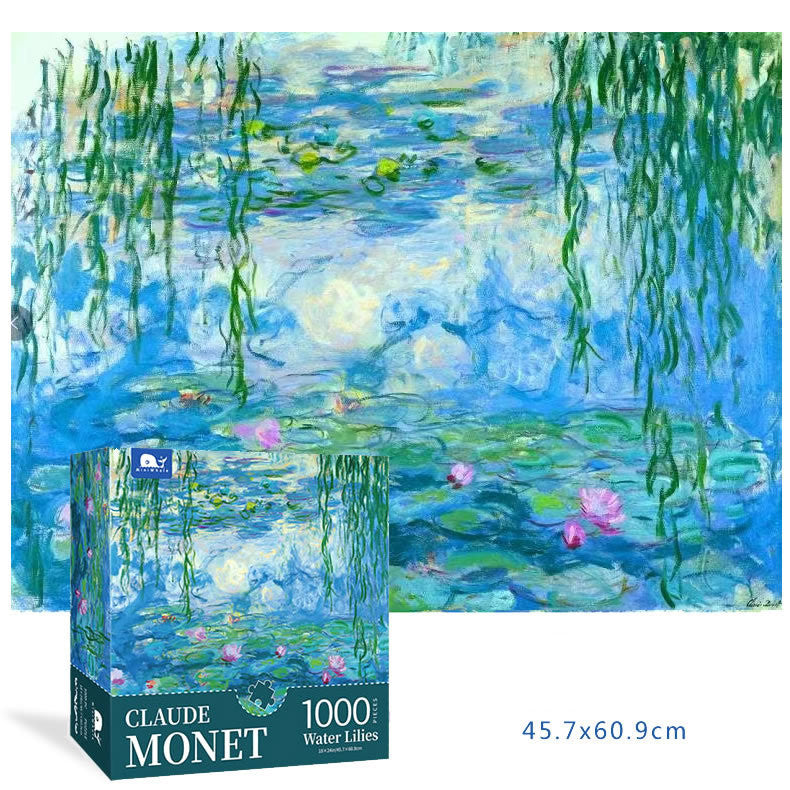 1000 Pieces Of Monet's Oil Painting Puzzle