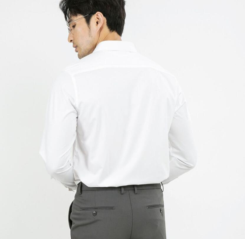 Men's British Business Gentleman Folding Shirt