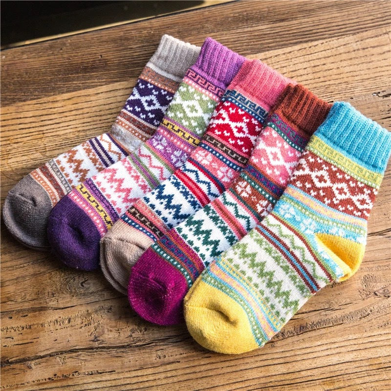 Thick Needle And Thread Thickened Warm Wool Socks