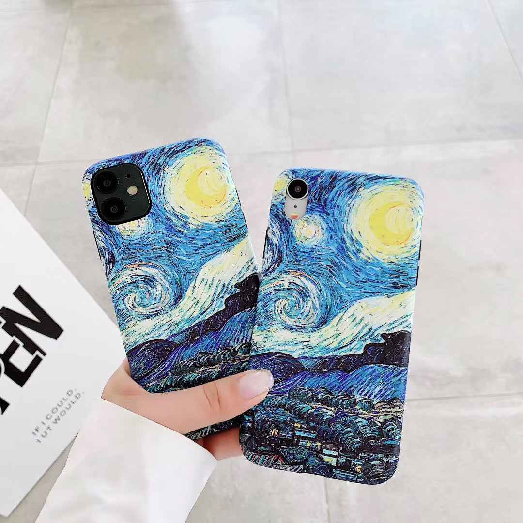 Retro Oil Painting Phone Case