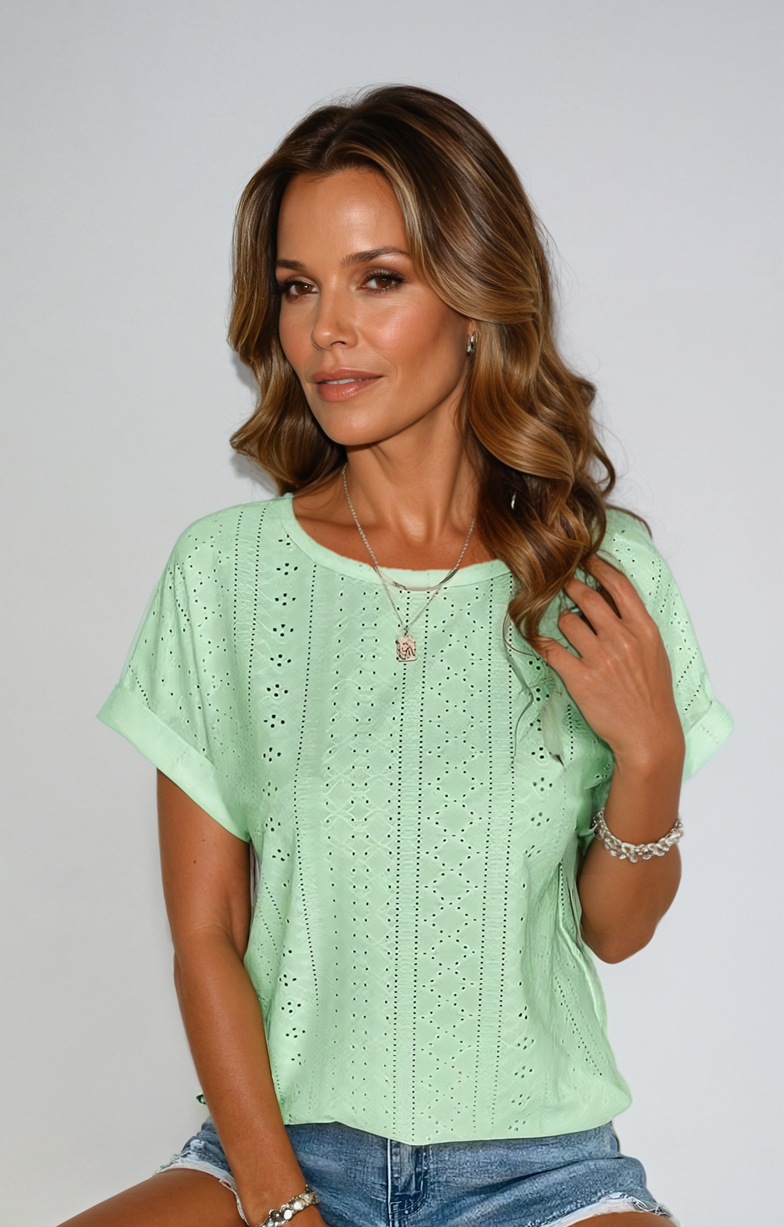Summer Round Neck Top
