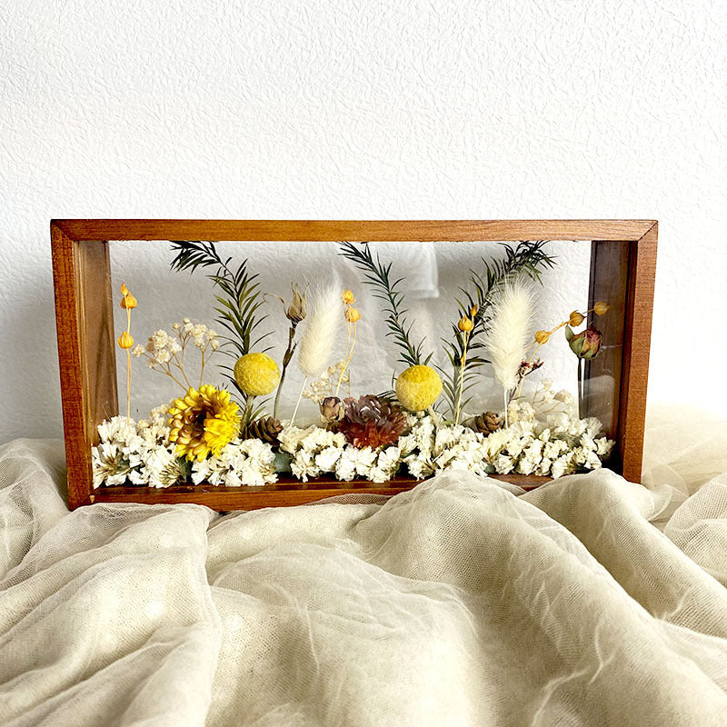 Dried Flower Photo Frame Diy Material Package Solid Wood Three-dimensional