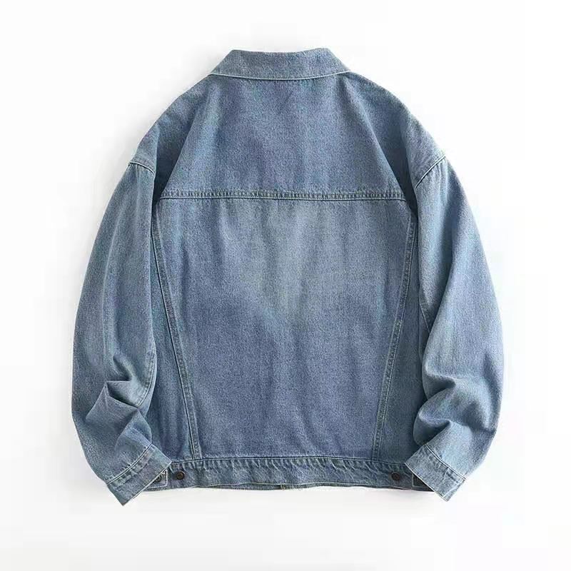 Wash Cotton To Make Old Denim Jacket Mouth