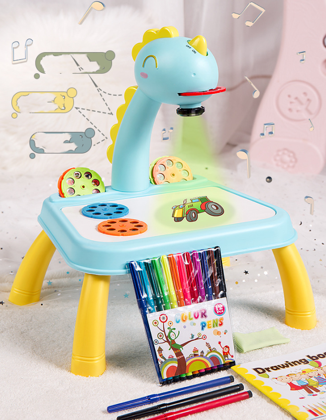 Children's Projection Drawing Board BenefitIntelligence Drawing Artifact Can Wipe Home Writing Board Baby Graffiti Board