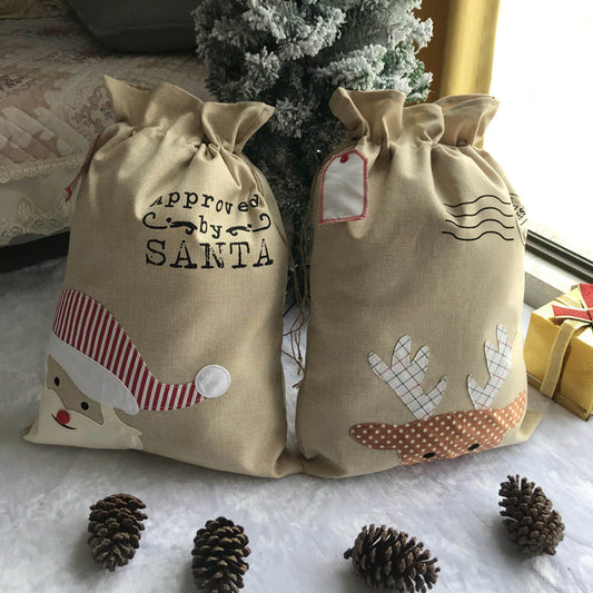 Gift Christmas Eve Santa Present Bag