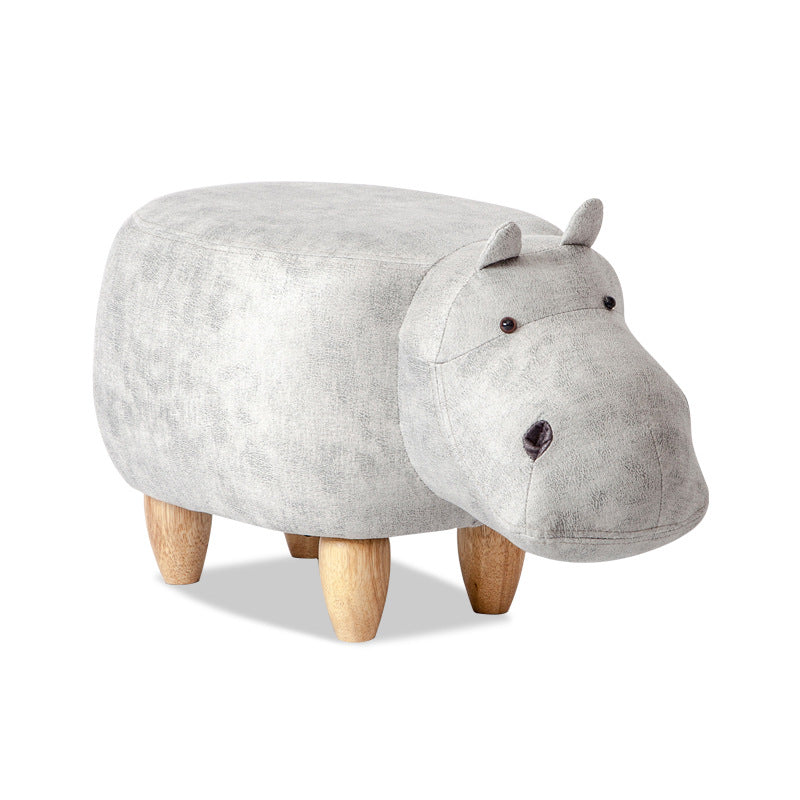 Creative Calf Cartoon Animal Stool At The Door Of Household