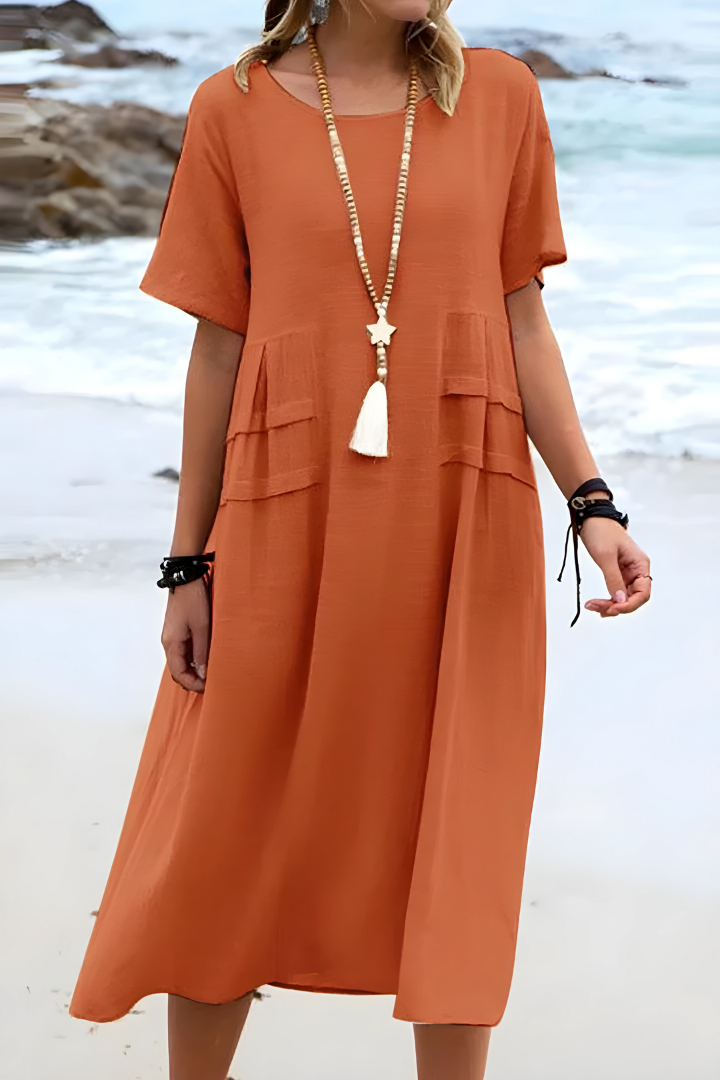 Comfortable Tummy Covering Dress