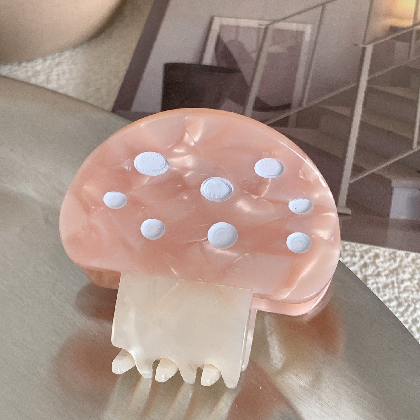 Mushroom Hair Clip