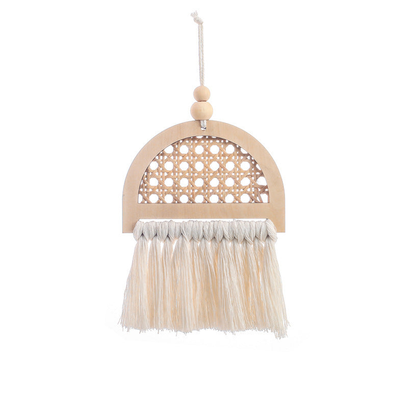 Creative Minimalist Home Wall Hanging Woven Pendant