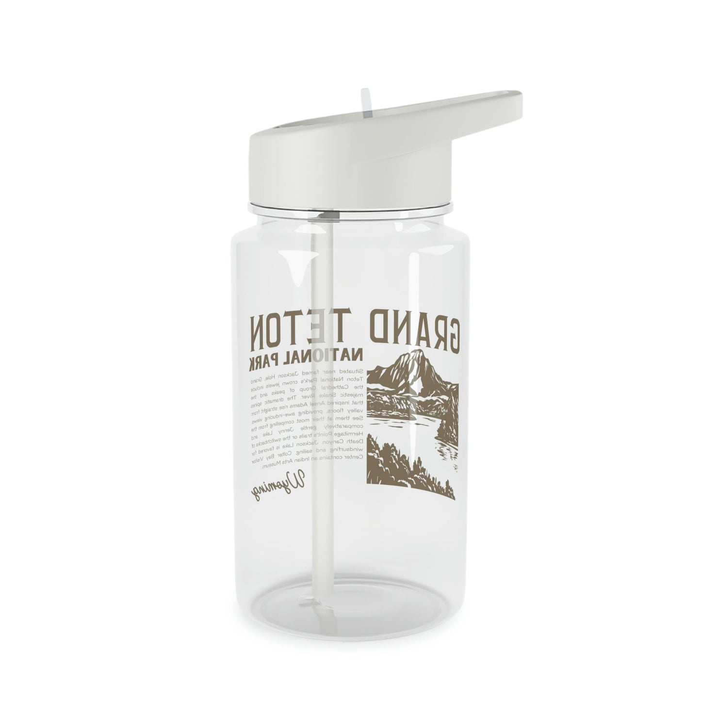 Grand Teton National Park Tritan Water Bottle