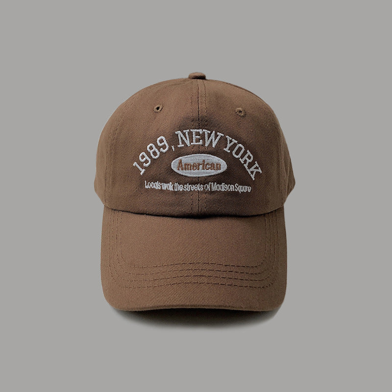 Versatile New York Embroidered Vintage Baseball Hat