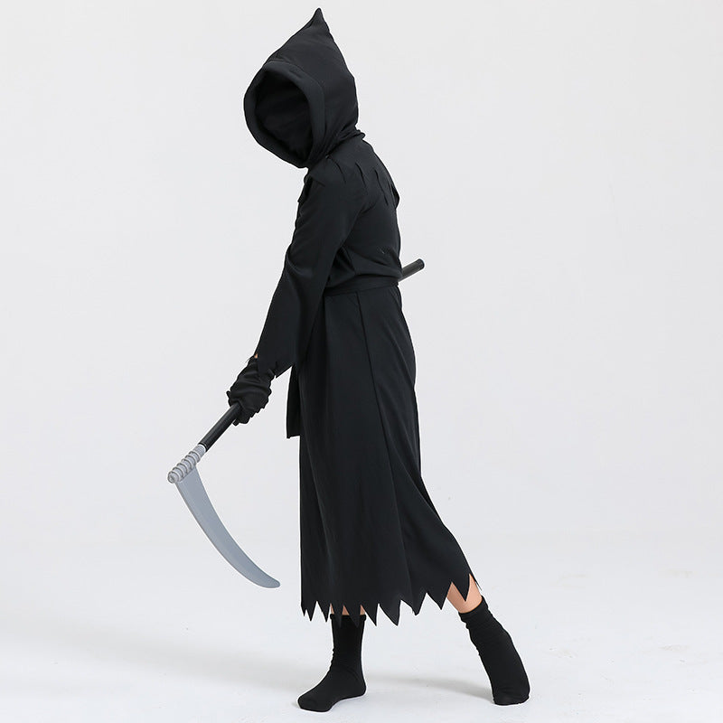 Children's Grim Reaper Halloween Cos Costume Death Costume Costumes