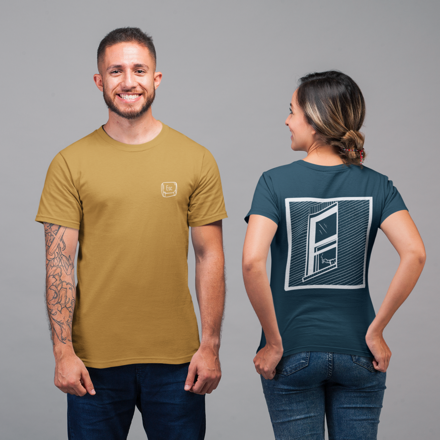 Window Escape Unisex Classic Jersey T-shirt