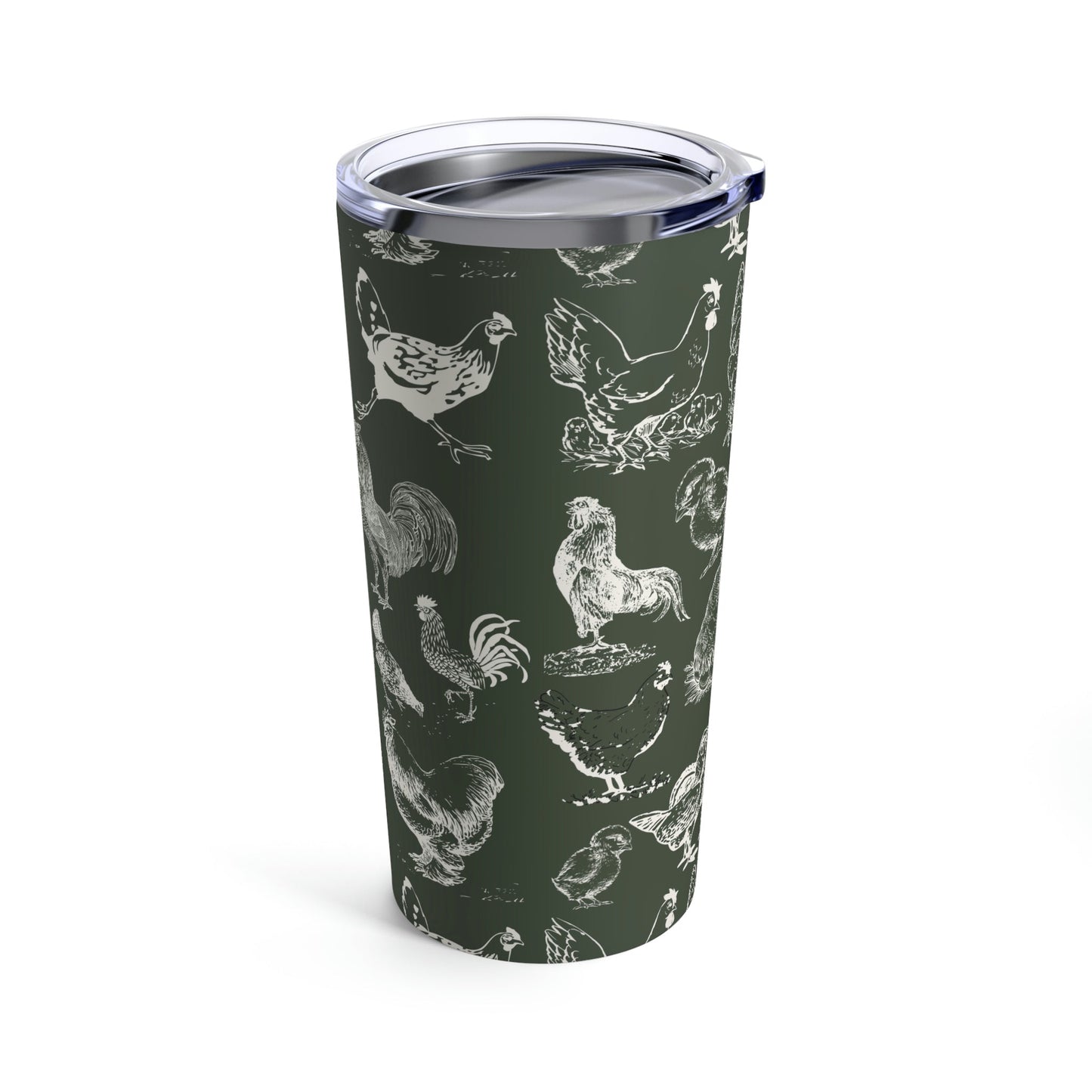 Chicken Tumbler 20 Oz Tumbler with Straw | Gifts for Her