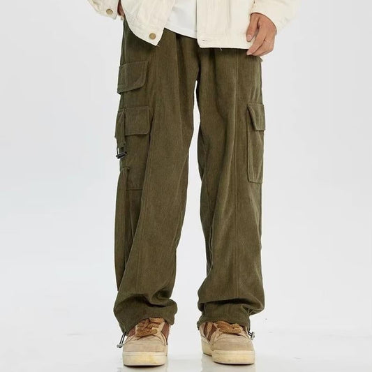 Heavy Corduroy Casual Pants Men's Autumn