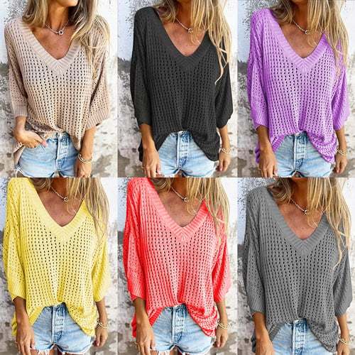 Loose Crochet Beach Top