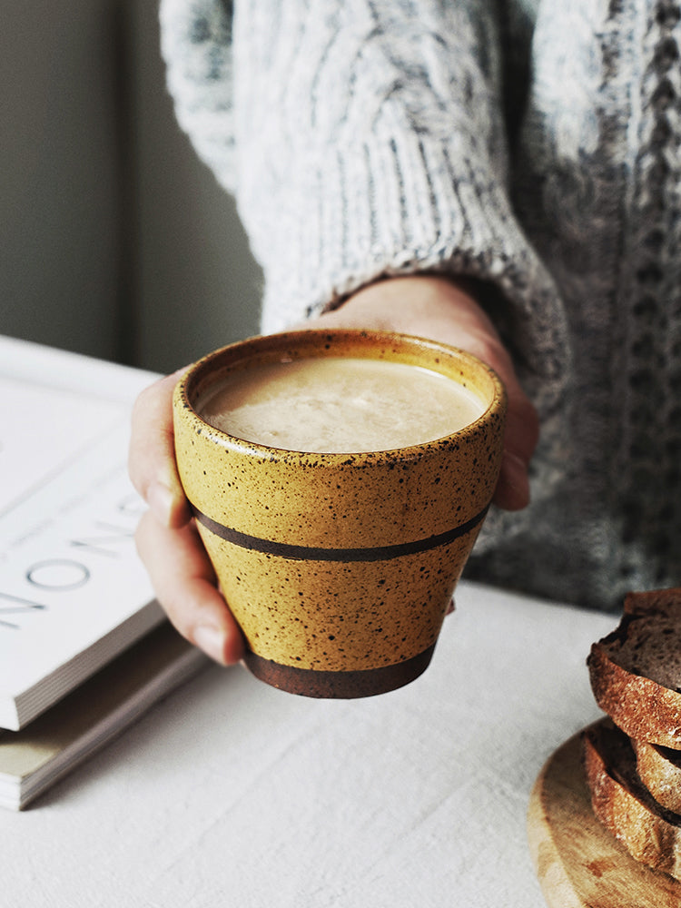 Ceramic Hand-painted Vintage Cup