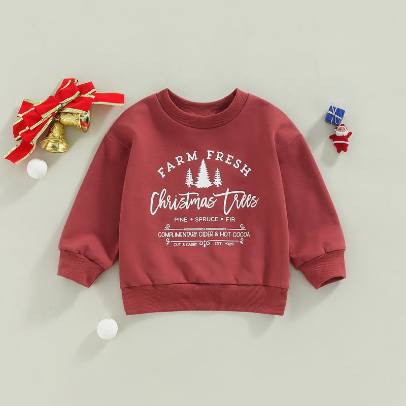 Children's Sweater On Christmas Day