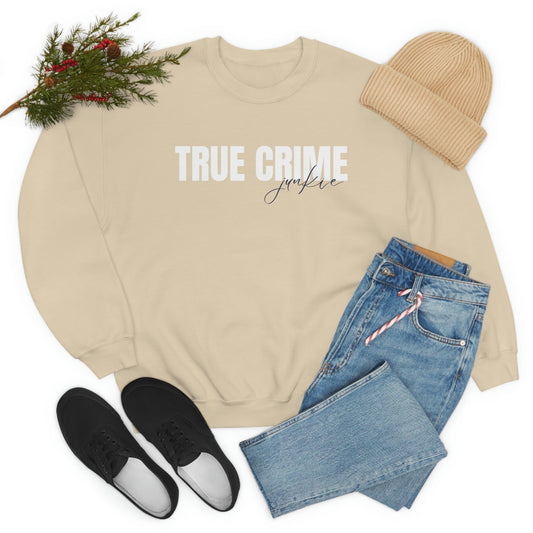 True Crime Sweatshirt, Criminal True Crime Junkie Shirt