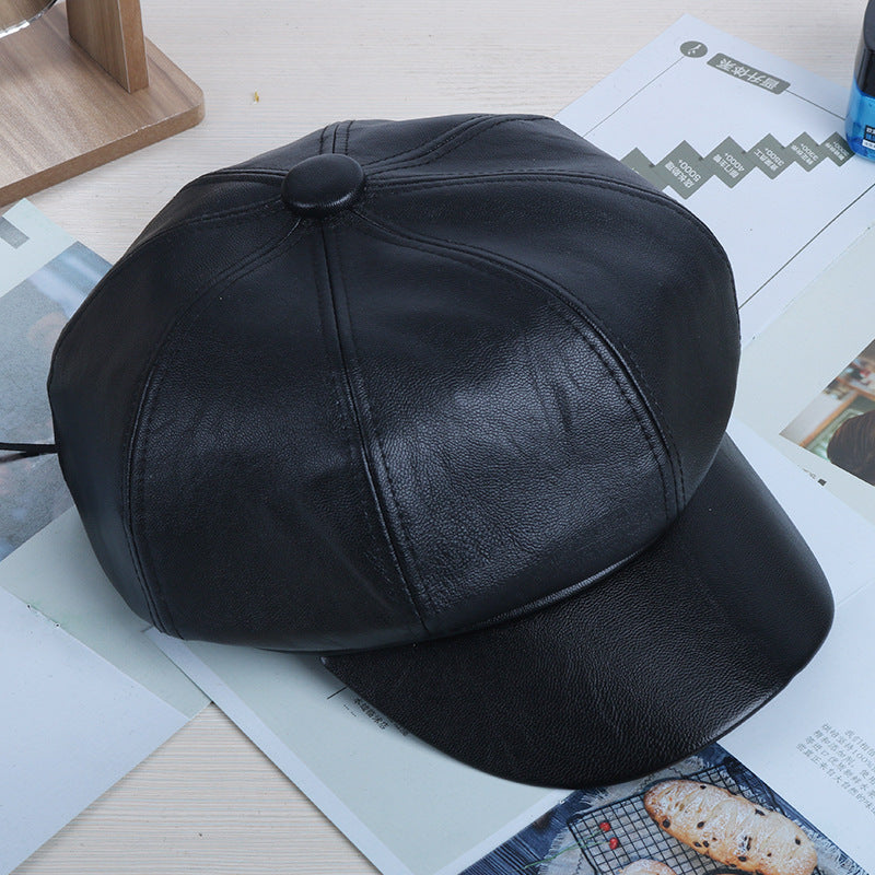 Men And Women Fashion Temperament Octagonal Pumpkin Hat