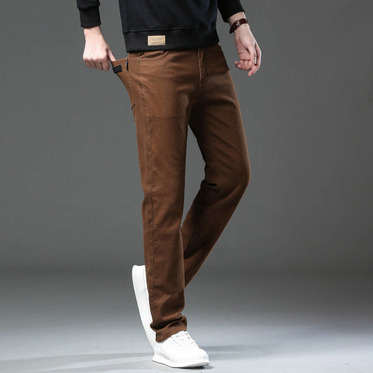 Men's Straight Trendy Slim Fitting Casual Pants