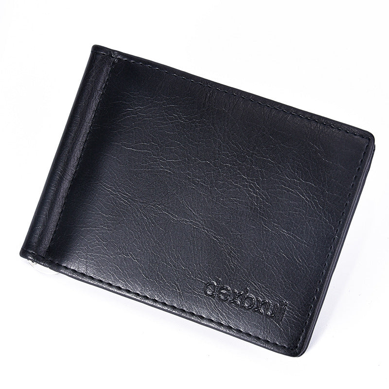 Mens Fashion Simple Vintage Mini Wallet