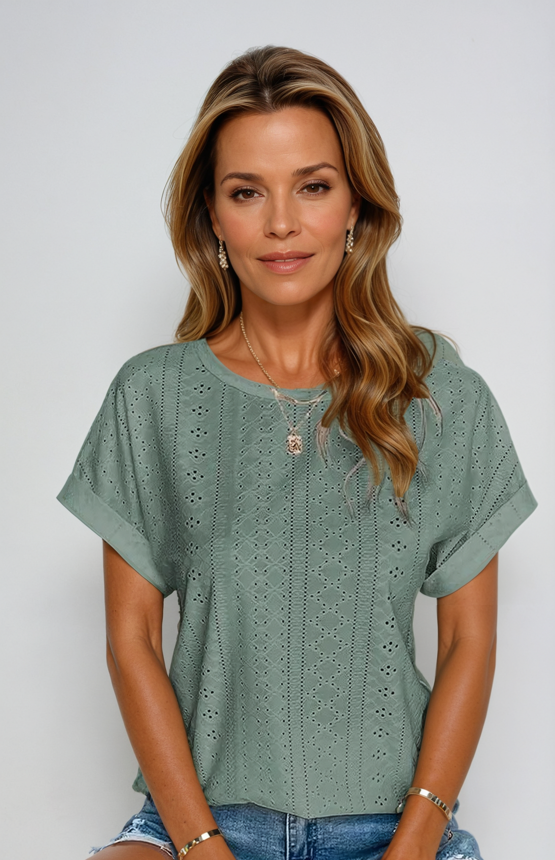 Summer Round Neck Top