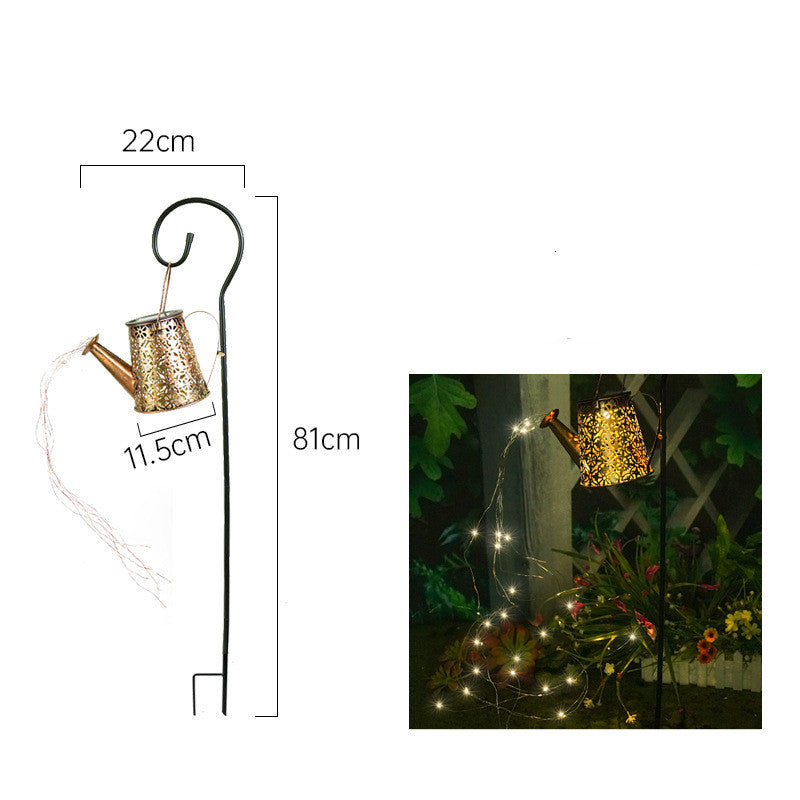 Solar Kettle Light Outdoor Garden Decoration