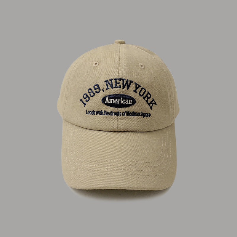 Versatile New York Embroidered Vintage Baseball Hat