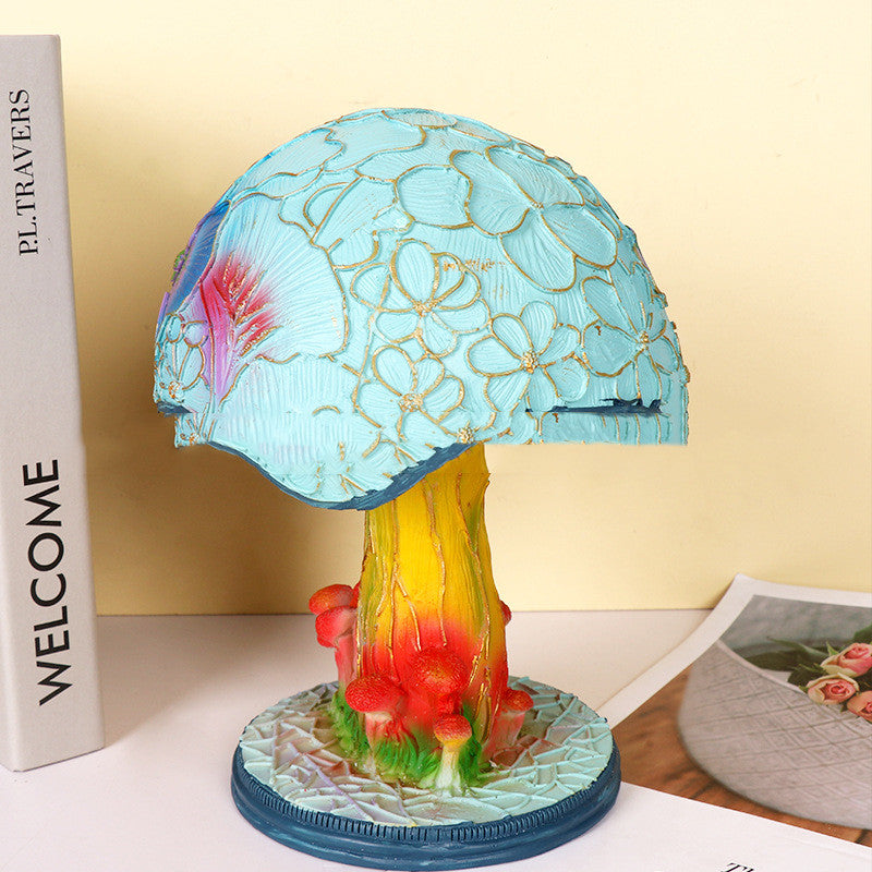 Mushroom Colorful Table Lamp Desktop Decoration