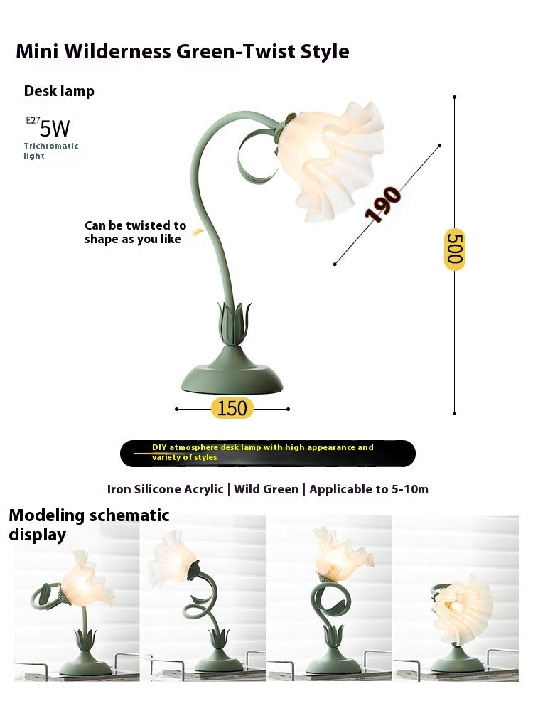 Universal Twist Flower Ambient Light Lamp